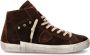 Philippe Model Vintage suède sneakers met teddy voering Brown Heren - Thumbnail 6