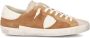 Philippe Model Lage suède sneakers met schild spoiler Brown Heren - Thumbnail 5