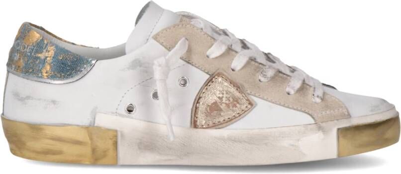 Philippe Model Vintage Street Style Sneakers Vrouwen White Dames