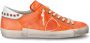 Philippe Model Ambachtelijke Oranje Suède Sneakers Orange Heren - Thumbnail 1