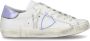 Philippe Model Logo Sneakers met versleten effect White Dames - Thumbnail 1