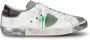 Philippe Model Retro Street Sneaker met Neon Accents Multicolor Heren - Thumbnail 1