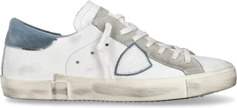 Philippe Model Witte Sneakers voor Heren Aw23 White Heren