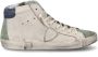 Philippe Model Verweerde Leren High Top Sneakers Multicolor Heren - Thumbnail 1