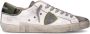 Philippe Model Witte Tennissneakers met Neon Piping White Heren - Thumbnail 7