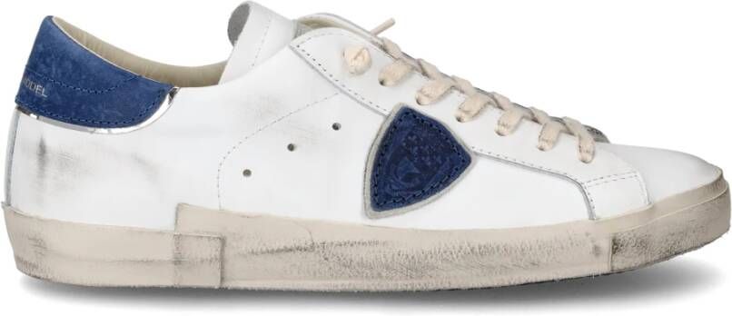 Philippe Model Stijlvolle witte sneakers voor heren White Heren