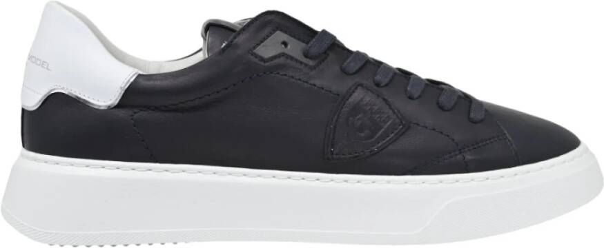 Philippe Model Sneakers Temple L Veau Bleau Black Heren