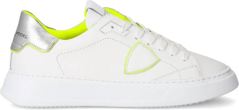 Philippe Model Sneakers Temple Tennis White Heren