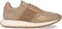 Philippe Model Eenvoudige Hardloopsneakers met veters Beige Dames - Thumbnail 4