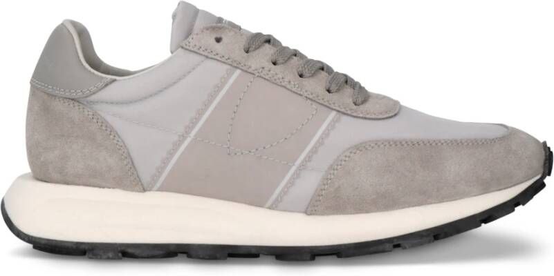 Philippe Model Vintage Running Sneakers Grijs Gray Dames