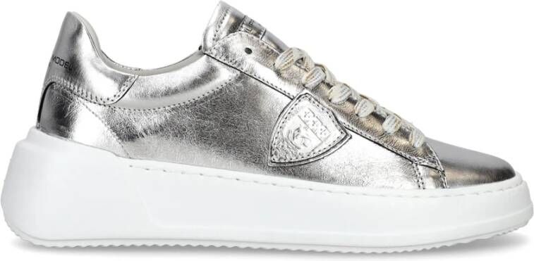 Philippe Model Sneakers Tres Temple Tennis Gray Dames