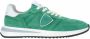 Philippe Model Sneakers 21 Daim Lavish Tyludl04 Groen Heren - Thumbnail 1