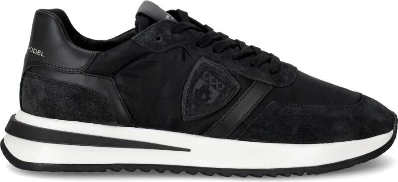 Philippe Model Stijlvolle Sneakers voor de Moderne Man Black Heren