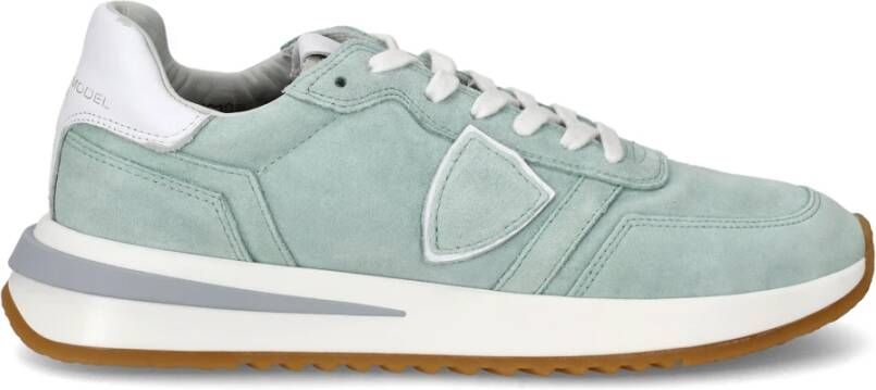 Philippe Model Tropez 2.1 Suède Lage Sneakers Green Dames