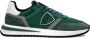 Philippe Model Vintage Style Sneakers Tropez 2.1 Groen Green Heren - Thumbnail 1