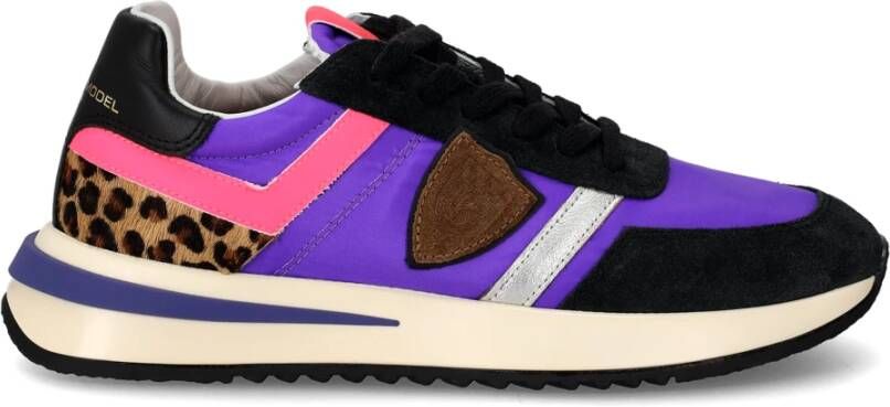 Philippe Model Casual Sneaker met Uniek Design Multicolor Dames