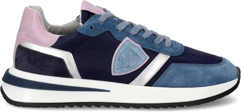 Philippe Model Blauwe Tropez 2.1 Lage Top Sneakers Blue Dames