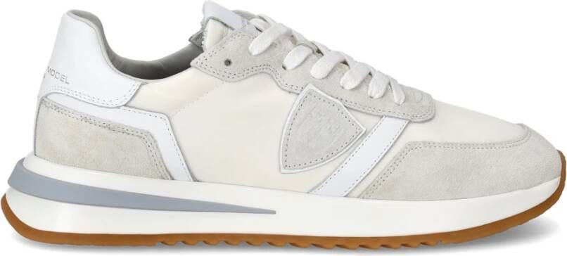 Philippe Model Stijlvolle witte sneakers voor de moderne Wit