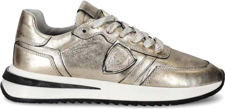 Philippe Model Dames Sneakers Paris Tyld M001 Metal Or Goud Yellow Dames