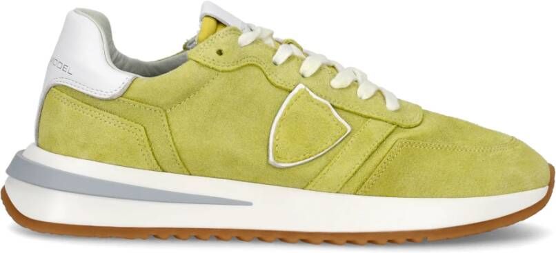 Philippe Model Tropez 2.1 Daim Lave Sneakers Yellow Dames