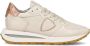 Philippe Model Vintage-geïnspireerde Tropez Haute Sneakers Beige Dames - Thumbnail 1