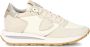 Philippe Model Stijlvolle Tropez Haute Low Sneakers Beige Dames - Thumbnail 1