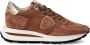 Philippe Model Sneakers Tropez Haute Running Women Bruin Brown Dames - Thumbnail 1