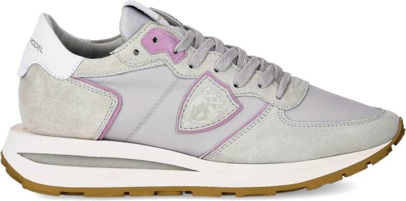 Philippe Model Sneakers Tropez Haute Running Gray Dames