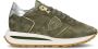 Philippe Model Salie Groene Suède Sneakers Multicolor Dames - Thumbnail 1