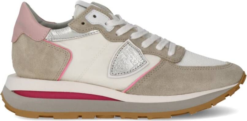 Philippe Model Stijlvolle MultiColour Sneakers voor Vrouwen Meerkleurig Dames