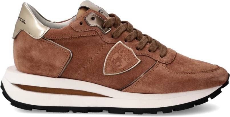 Philippe Model Sneakers Tropez Haute Running Women Bruin Brown Dames