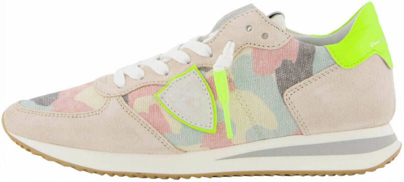 Philippe Model Roze Trpx Hardloopschoenen Vrouwen Multicolor Dames