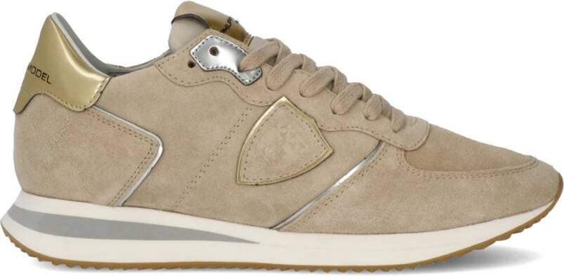 Philippe Model Sneakers Trpx Running Beige Dames