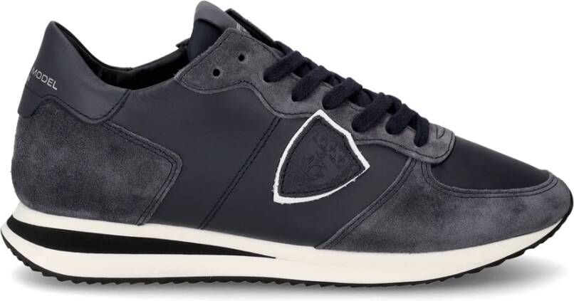 Philippe Model Vintage-geïnspireerde Trpx Low Sneakers Blue Dames