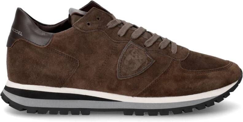 Philippe Model Bruine Trpx Lage Sneakers Brown Heren