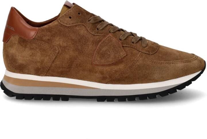 Philippe Model Sneakers Trpx Running Brown Heren