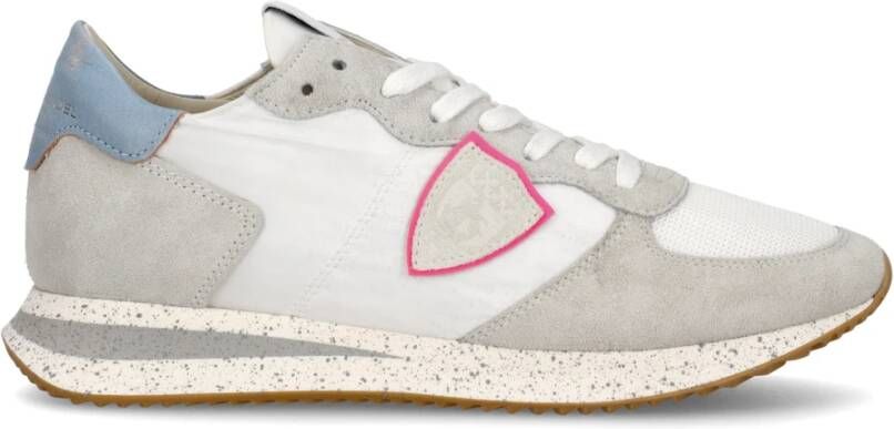 Philippe Model Trendy synthetische sneakers voor modebewuste vrouwen White Dames