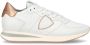 Philippe Model Witte Leren Casual Sneakers Vrouwen White Dames - Thumbnail 1