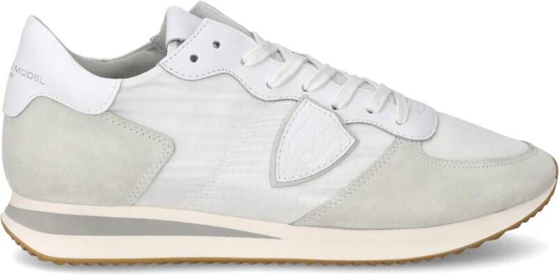 Philippe Model Witte Sneakers voor Mannen en Vrouwen White Heren