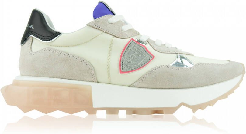 Philippe Model Elegante Dames Sneakers Collectie Beige Dames