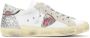 Philippe Model Glitter Bloemen Leren Sneakers Multicolor Dames - Thumbnail 8