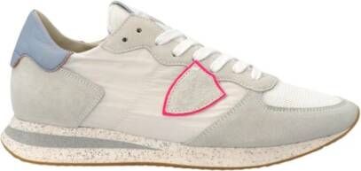 Philippe Model Trendy synthetische sneakers voor modebewuste vrouwen White Dames