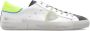 Philippe Model Witte lage top sneakers met asymmetrische band White Heren - Thumbnail 9