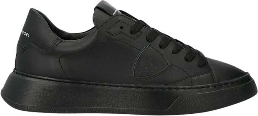 Philippe Model Lage Tempel Herenschoenen Black Heren