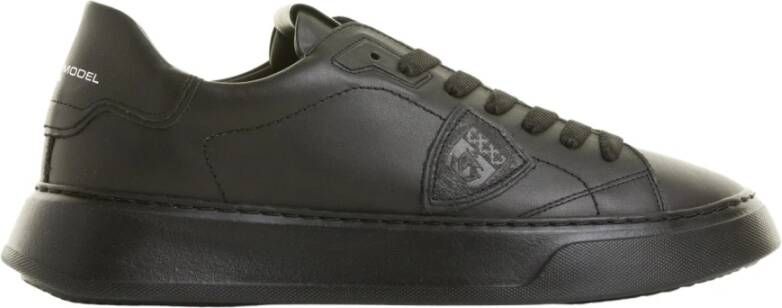 Philippe Model Lage Tempel Herenschoenen Black Heren