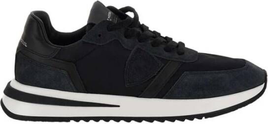 Philippe Model Stijlvolle Sneakers voor de Moderne Man Black Heren