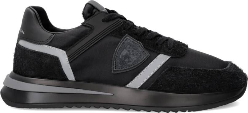 Philippe Model Stad Sportieve Sneaker Zwart Black Heren