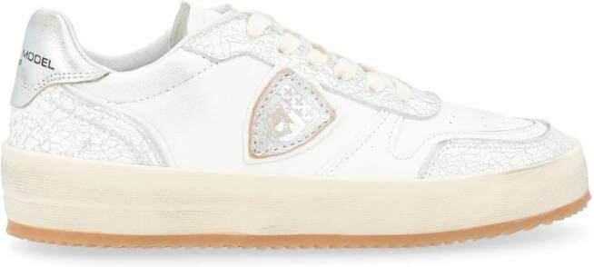 Philippe Model Stijlvolle Lage Damessneakers White Dames