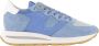 Philippe Model Blauwe Sneakers met Memory Foam Binnenzool Blue Heren - Thumbnail 6