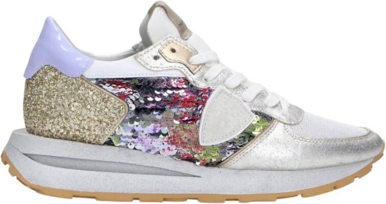 Philippe Model Stijlvolle Sneaker voor Heren Multicolor Dames